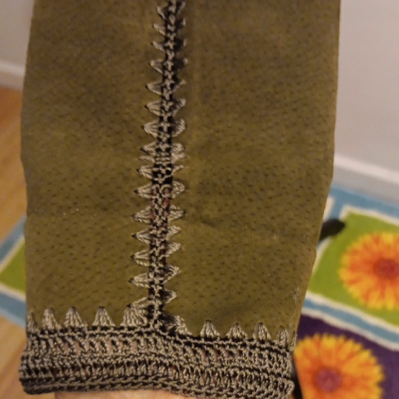 Vintage Leather Embroidered Jacket - Picture 4 of 10